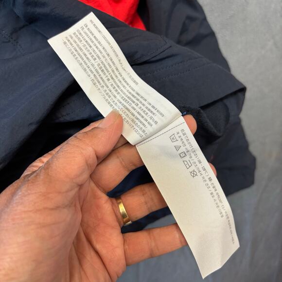 Abercrombie & Fitch Pullover Windbreaker Jacket Anorak Logo Preppy Track Medium - Picture 7 of 14